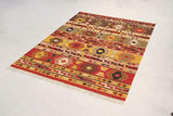 Kilim Carpets by Jalal Tapis Kilim Sivas 3 Rouge/Multicolore 160 x 230 cm