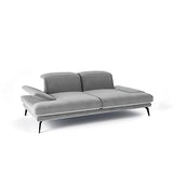 Siblo Canape 2 Places - Deli 2 Collection Meubles de Salon - Confortable Canapé Convertible - Canapé 2 Places - Gris - 215x112x83 cm