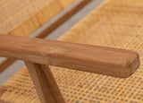 SKLUM Banc en Teck Style Catua Bois de Teck