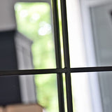 DECOCLICO - Miroir Atelier verrière XXL - Industriel - l 105 cm x H 150 cm x E 3 cm - Métal