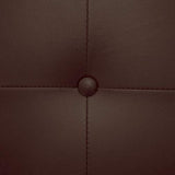 Menzzo HB160 Contemporain Luxor Tête de Lit Bois Marron 8 x 170 x 122 cm