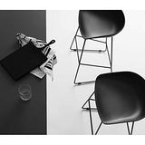 La chaise de bar est très facile à nettoyer, et la structure en fer laminé à froid est très facile à nettoyer. Matériaux épais, ingénierie humaine