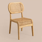 SKLUM Chaise pour Salle à Manger en Bois d'Orme Asly Bois Naturel