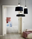 Eglo TABANERA Suspension en acier 60 W Noir/blanc