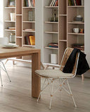 Kave Home - Chaise en rotin Ainisa avec Structure en Acier