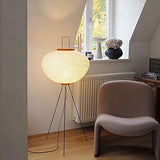Lampe En Papier De Riz, Lampadaire De Style Japonais Pour Chambres À Coucher, Lampe Sur Pied En Papier De 120 Cm / 47,2 Pouces, Abat-jour En Papier De Riz Fait À La Main, Support De Lampe E27