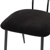 Amadeus - Chaise Telma Noire en cannage