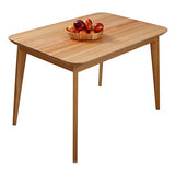 Krok Wood Table à Manger en hêtre Paris en Bois Massif (110 x 75 x 75 cm)