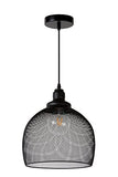 Lucide MESH - Suspension - Ø 28 cm - Noir