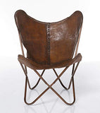 Kare 73490 Siège Butterfly Marron 107 x 8 x 76 cm