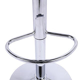 WOLTU 1 x Tabouret de Bar Design en Similicuir,Tabouret Anti-dérapante,Blanc BH11ws-1