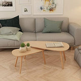 vidaXL Ensemble de Tables Basses 2 pcs Table d'Appoint Bois de Pin Massif