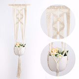 Porte- Plantes suspendues Macramé de Suspension de Plante pour Décoration de Jardin intérieur/ extérieur Décoration de la Maison