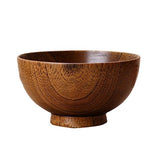 SODIAL Bols en Bois Bol en Bois Bol Alimentaire sain Recipient Vintage Vaisselle Vaisselle Accessoires de Cuisine