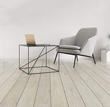 Canapé Side Table, Salon Fer Art Petite Table Carrée Bureau Salle de réunion Décoration Table basse Chambre Table de nuit (Color : Black)