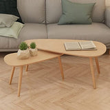 vidaXL Ensemble de Tables Basses 2 pcs Table d'Appoint Bois de Pin Massif