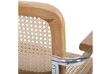 Ventemeublesonline Chaise SKOL avec ACCOUDOIRS