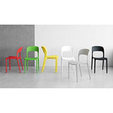 MOBILI FIVER, Lot de 4 Chaises de Salle à Manger Amanda, Vert, 42 x 55 x 83,5 cm
