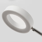 Applique Murale LED moderne 2 bras longs réglables rotatifs Lampe de Murale de chambre à coucher Bras oscillant en métal rétractable Lampe de chevet Lampe de lecture murale Wall lamp blanche