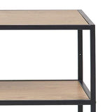Marque Amazon - Movian Martin - Bibliothèque, 35 x 114 x 78 cm (longueur x largeur x hauteur), Finition chêne