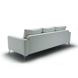Marque Amazon - Movian Jazz Canapé 3 places Blanc