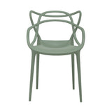 Kartell 586514 Masters Chaise Plastique Vert Sauge