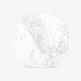 Table à manger ronde en marbre – Blanc – 120 cm