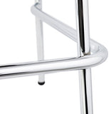 Quai 56 KWA - Lot de 3 tabourets Snack mi-Hauteur - Blanc