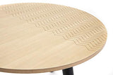 By Demeyere « Holly » Tables Basses gigognes en Bois à Motif (Noir)