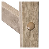 MOB-IN Tabourets de Bar Îlot Central Bois et Blanc Riva 65cm | Lot de 4