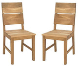 Artigiani Veneti Riuniti Mike Ensemble de chaises en chêne Massif