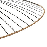 Suspension "Alara" noire - métal filaire D70 cm - Atmosphera créateur d'intérieur