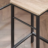 SoBuy OGT11-N Set de 1 Table + 4 Tabourets Ensemble Table de Bar Bistrot + 4 Tabourets avec Repose-Pieds Table Haute Cuisine