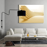 Applique murale arc-en-ciel noir salon studio Loft moderne en pierre 2131ZW