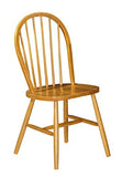Julian Bowen Windsor Lot de 4 chaises de Salle à Manger, Pin, Miel