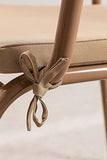SKLUM Chaise de Jardin Empilable Arhiza Brun Moka