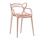 Kartell MASTERS Chaise lot de 2, orange