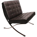 Chaise Furnwise Barcelona – Cuir pleine fleur inspiré par Mies van der Rohe.