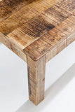 FineBuy Table Basse Bois Massif Mangue Table de Salon 110 x 47 x 60 cm | Table d'appoint Style Maison de Campagne | Meubles en Bois Naturel | Table en Bois Massif Meubles en Bois Massif