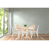 Biscottini Chaise Salle a Manger Bois 88x44x44 cm - Chaise rotin Salle à Manger et Chaise de Cuisine - Chaise bistrot Bois - Chaise Bois bistrot