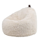 icon Pouf Fauteuil en Fausse Fourrure Cocoon, Pouf Geant de Salon, Pouf Fauteuil pour Adultes avec Remplissage