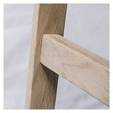 MOB-IN Tabourets de Bar Îlot Central Bois et Blanc Riva 65cm | Lot de 4