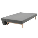 Softline Canapé lit Lazy Style scandinave en Tissu Bleu Indigo Couchage 134 * 200cm