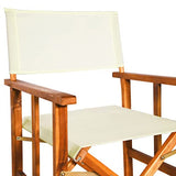 vidaXL Chaise Pliante Jardin Terrasse Patio Fauteuil Bois d'Acacia Massif