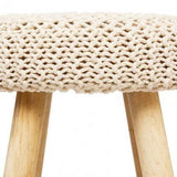 Atmosphera - Tabouret Beige Suzette