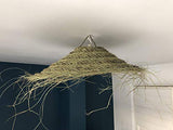 déco tendance,Décoration Marrakech,Suspension luminaire,abat-jour osier tressé,suspension osier,suspension doum,abat-jour bohème,suspension