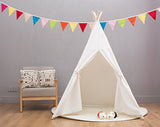 Small boy-100%Coton Tente Indienne de Jouet pour Enfants avec Fenêtre Dimensions:120 * 120 * 145cm