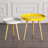 Xudongliu Petite Table Basse Petite Table Ronde Mini Mobile Coin Quelques canapés Côté Chambre À côté du lit Salon Moderne Creative Simple Table Basse