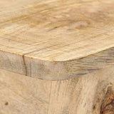 vidaXL Table Console Table d'Entrée Table de Salon Table de Couloir Meuble de Salon Meuble de Couloir Maison 115x40x75 cm Bois de Manguier Massif