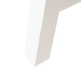 Beliani Table en Bois Pieds Blancs Scania